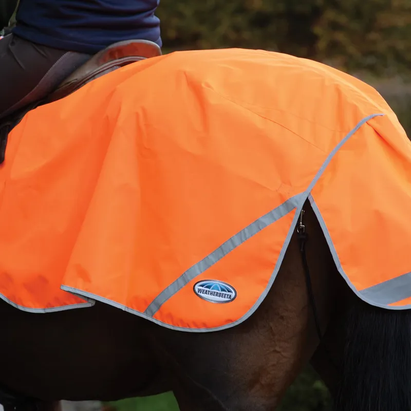 Weatherbeeta Reflective Exercise Sheet in Orange